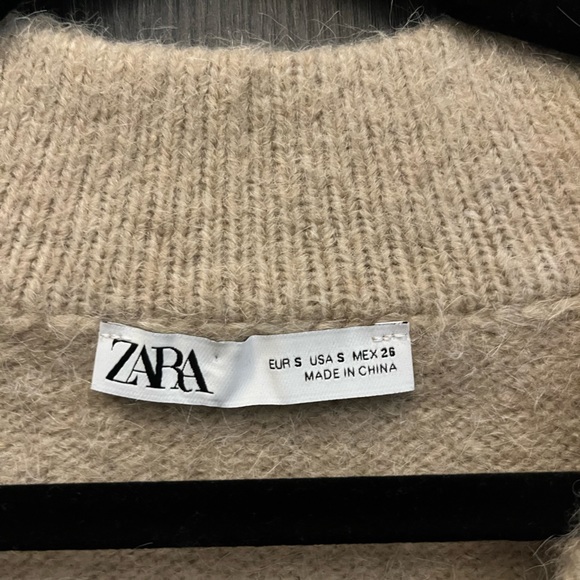 ZARA - caramel knit vest - Picture 7 of 8
